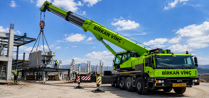 Birkan Vinç mobil vinç kiralama hizmetleri